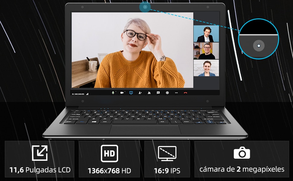 Características ordenador portatil 11 pulgadas