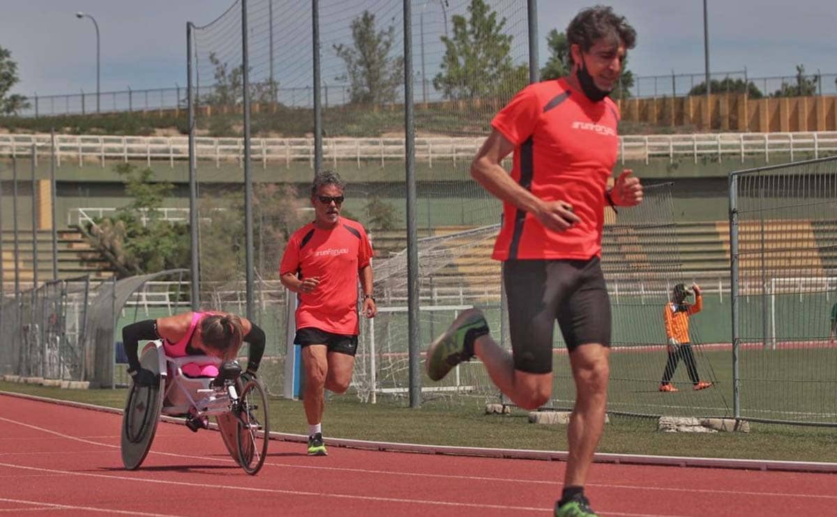 Carmen Giménez atleta con discapacidad Run for you