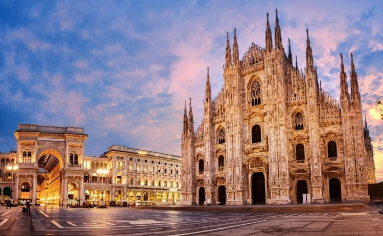 Plaza del Duomo, uno de los puntos más reconocibles de la ciudad de Milán