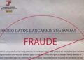 Carta que suplanta a la Seguridad Social./ Foto de la Seguridad Social