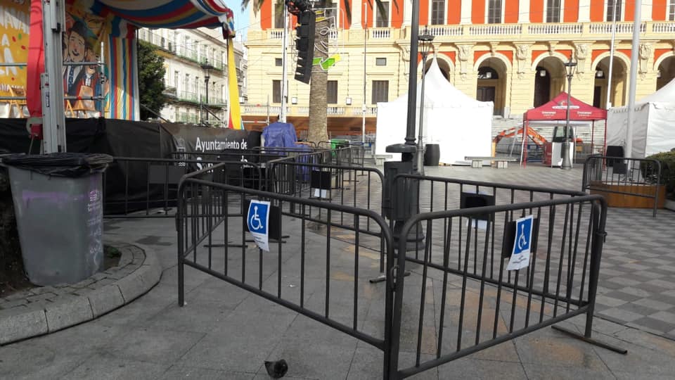 Cerramiento para personas con movilidad reducida