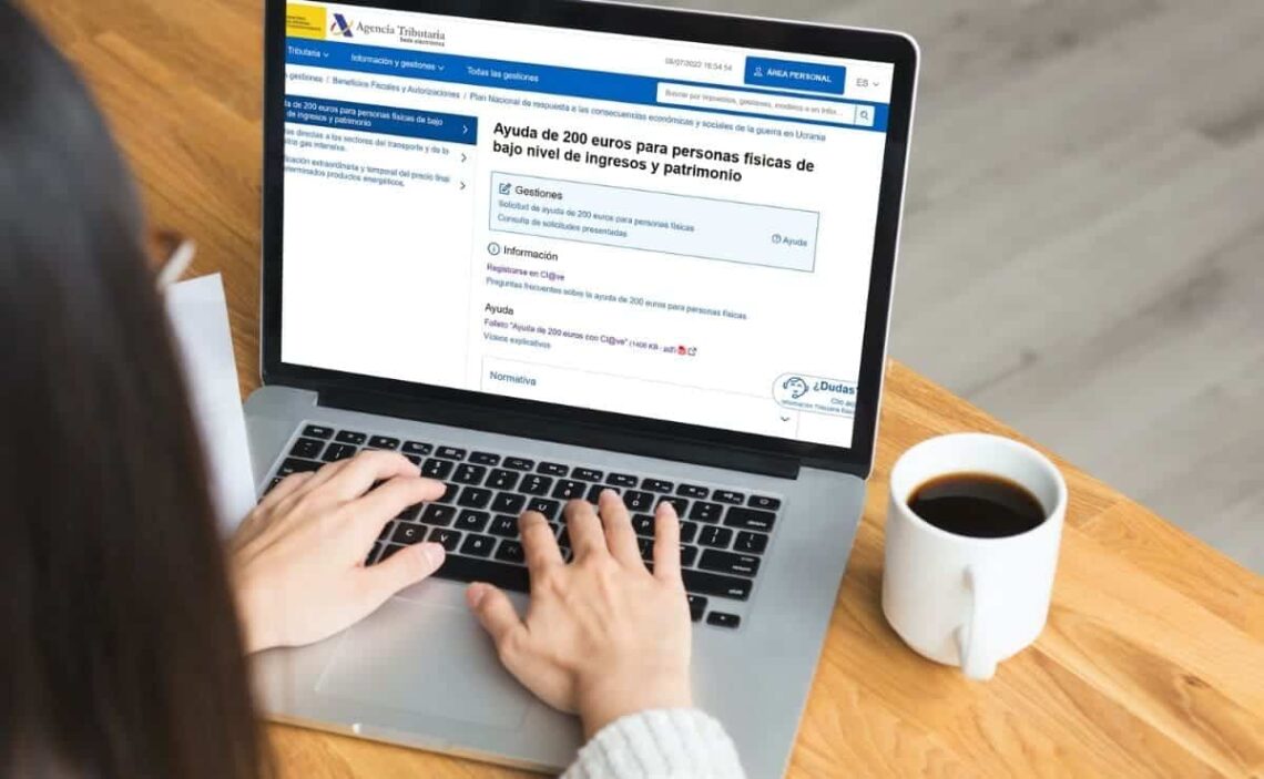 Solicitud ayuda de 200 euros