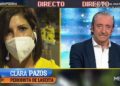 La periodista Clara Pazos interviniendo en el programa 'El Chiringuito'