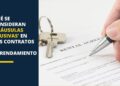 Cláusulas abusivas contrato arrendamiento