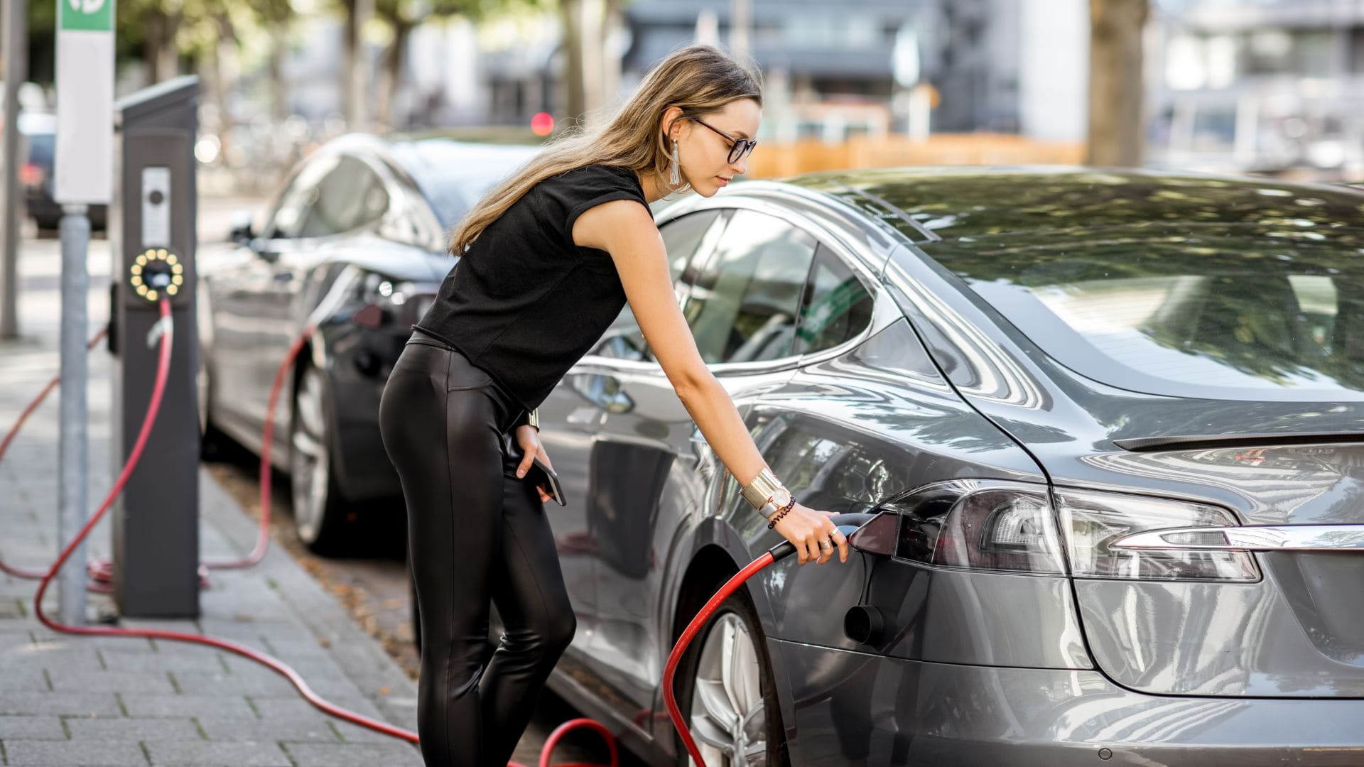 Carga de coche eléctrico