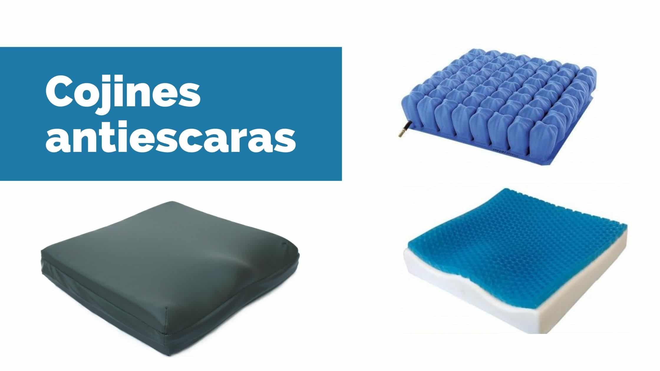 Cojines Antiescaras, Tipos de cojines antiescaras