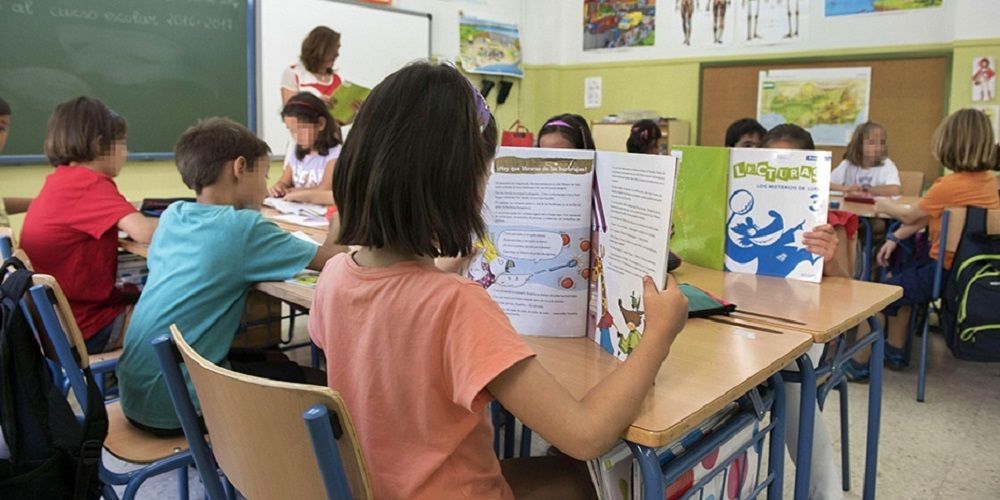 Niños en la vuelta al colegio discapacidad