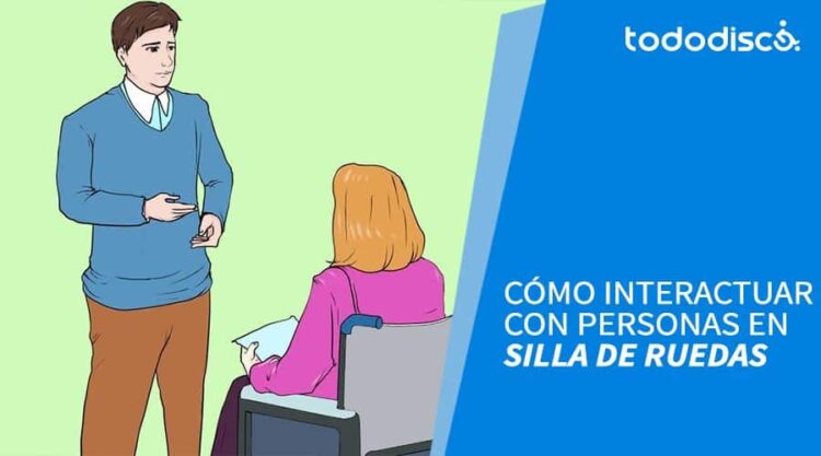 Cómo interactuar con alguien que usa una silla de ruedas