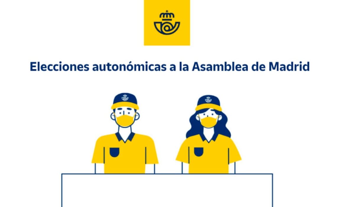 Cómo votar por Correos en las elecciones autonómicas de Madrid 4 de mayo 2021