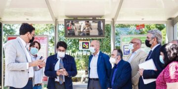 Comunidad de Madrid NaviLens parada bus personas discapacidad visual