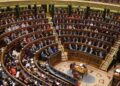 Congreso de los diputados durante una sesión