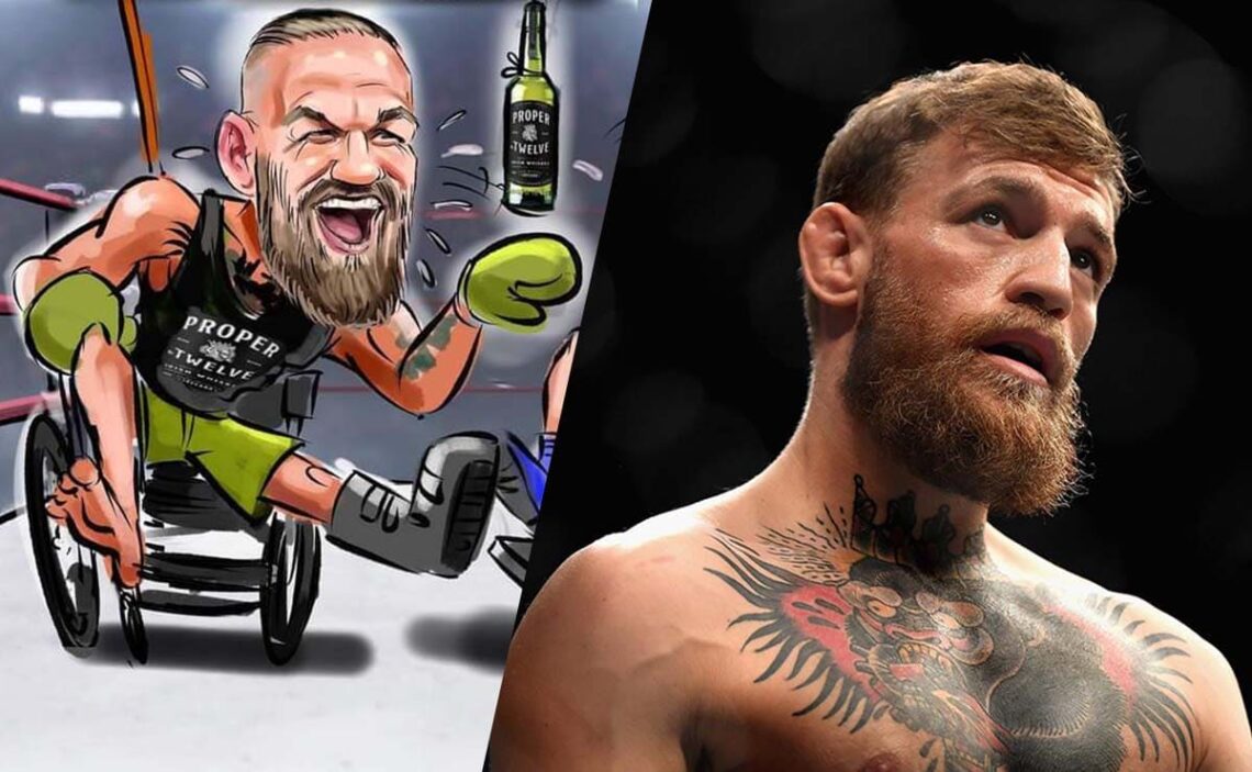Conor McGregor boxeo silla de ruedas