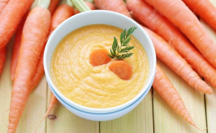 Crema de zanahoria