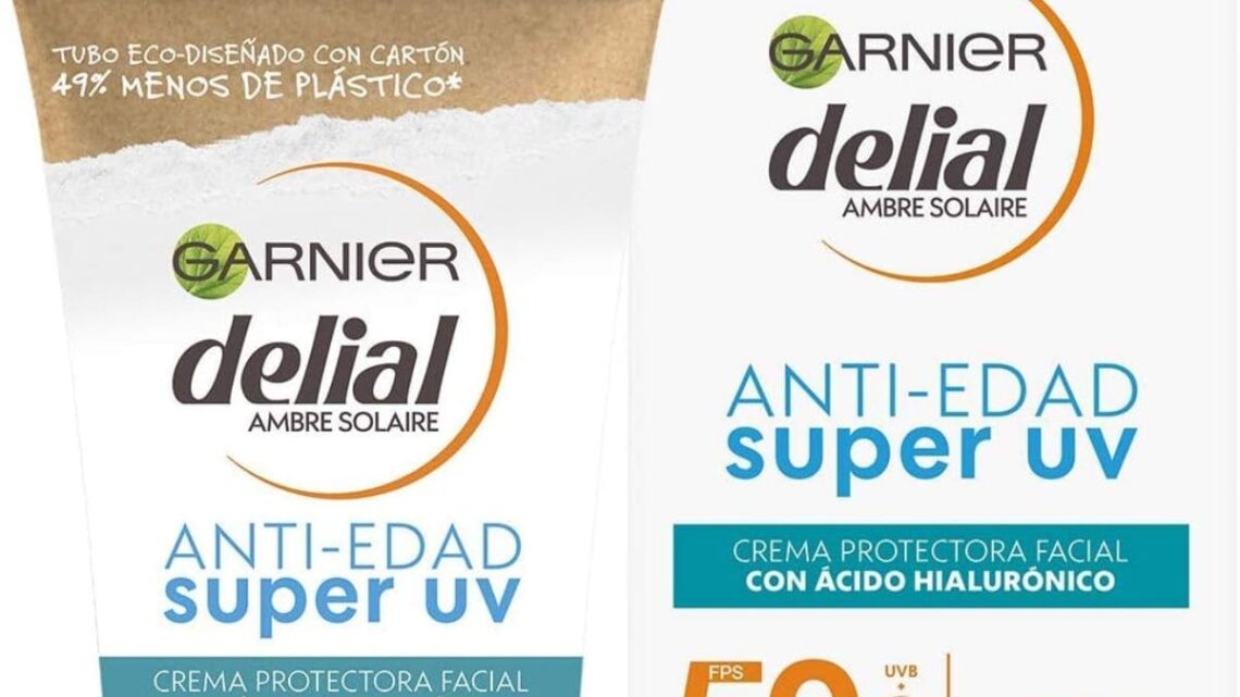 Crema protectora de Garnier disponible en Amazon
