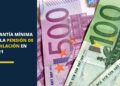 Cuantía mínima de la pensión de jubilación en 2021