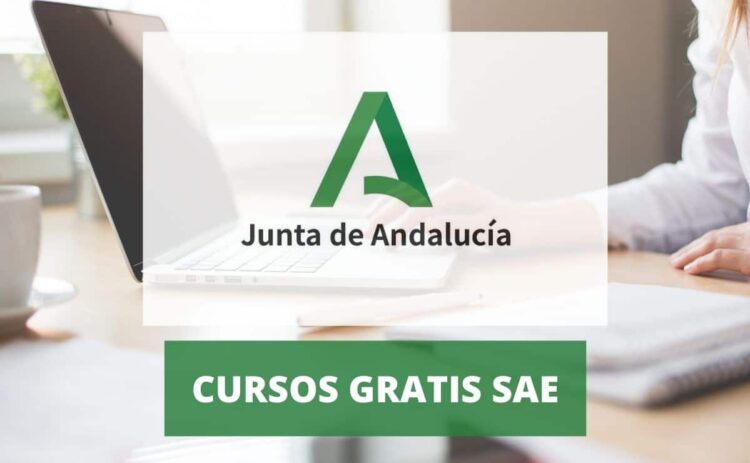 Cursos gratis del SAE de la Junta de Andalucíaa
