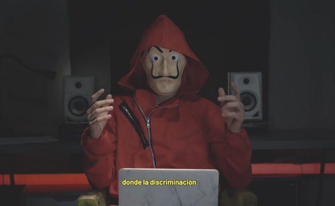 DIa Internacional de las personas con discapacidad la casa de papel