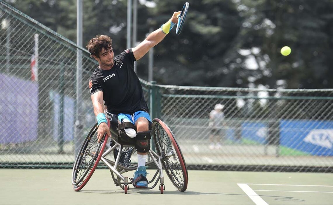 Daniel Caverzaschi juegos paralimpicos tenis
