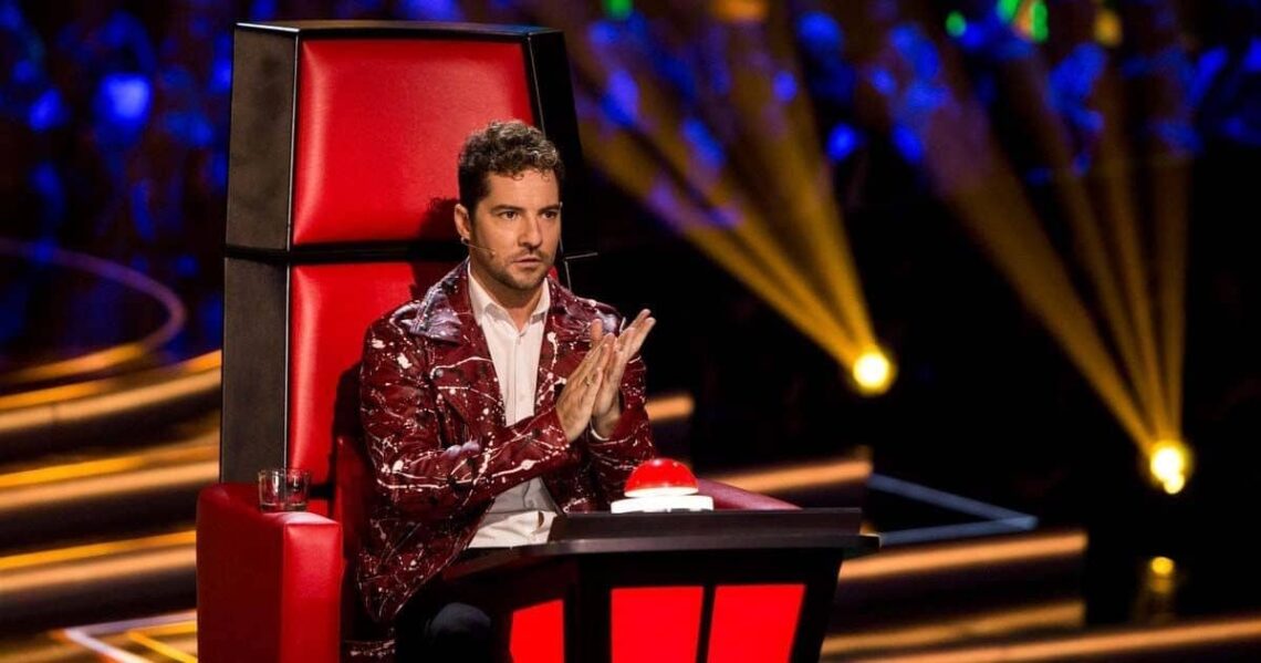 David Bisbal en una de las audiciones a ciegas de La Voz Kids