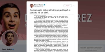 Comunicado de David Suárez sobre su compromiso personal
