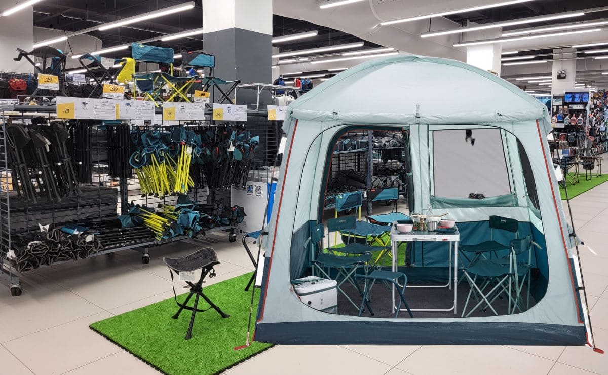 Carpa Quechua de Decathlon./ Licencia Adobe Stock