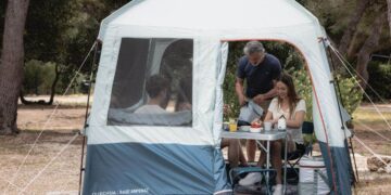Carpa plegable Quechua./ Foto Decathlon
