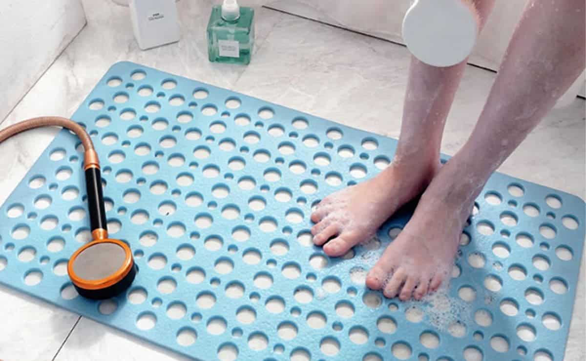 Limpieza alfombras de goma