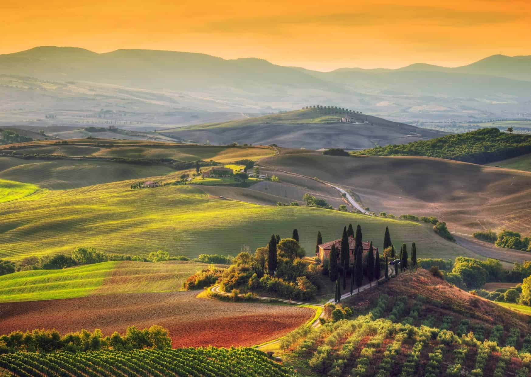 La Toscana en silla de ruedas.