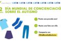 Down Madrid azul dia mundial del autismo