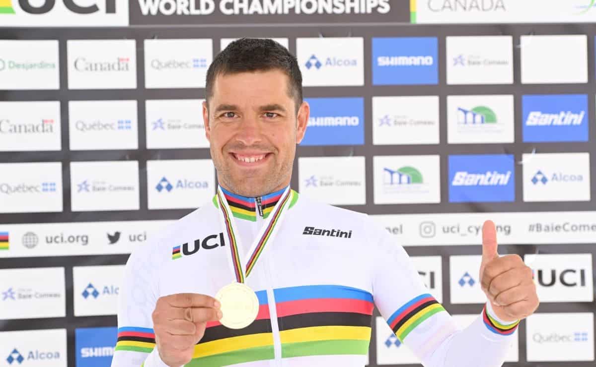 Edu Santas se proclama Campeón del Mundo de ciclismo adaptado en contrarreloj