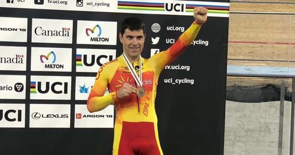 Eduardo Santas consigue el bronce mundial de ciclismo paralímpico