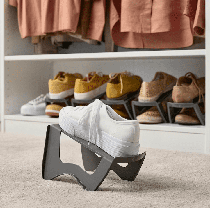 El accesorio MURVEL de Ikea es ideal para tener tus zapatos ordenados