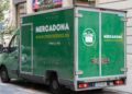 Camión de reparto de Mercadona