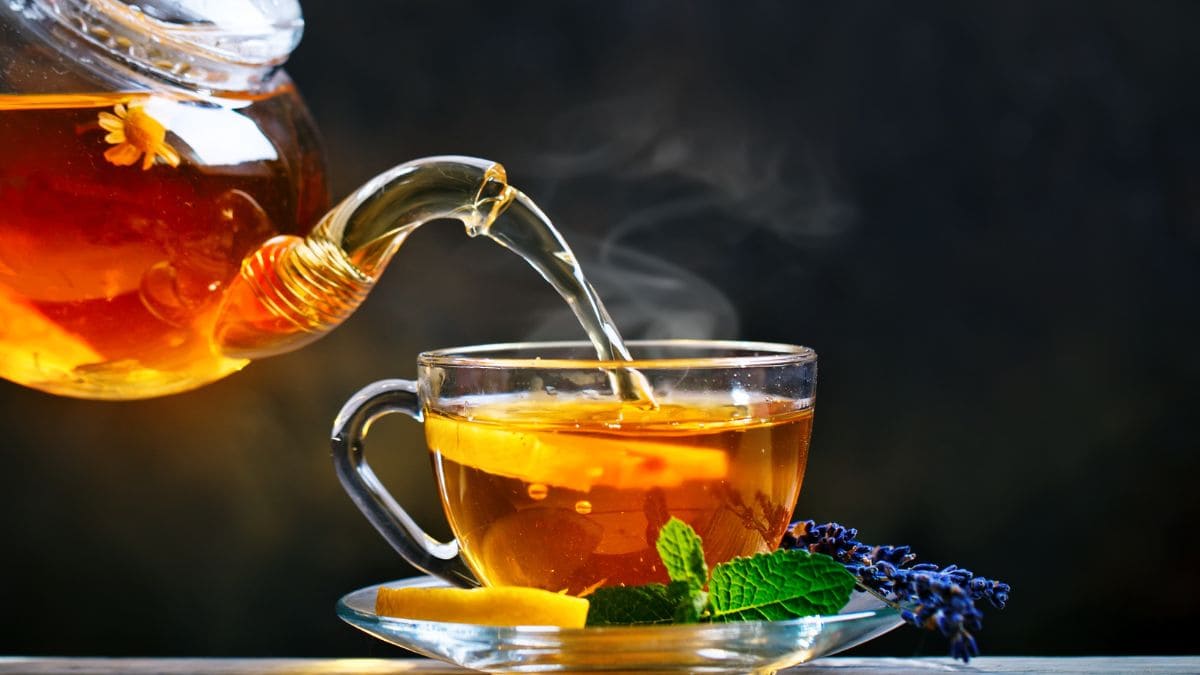 té verde, bebida, salud, estrés, beneficios