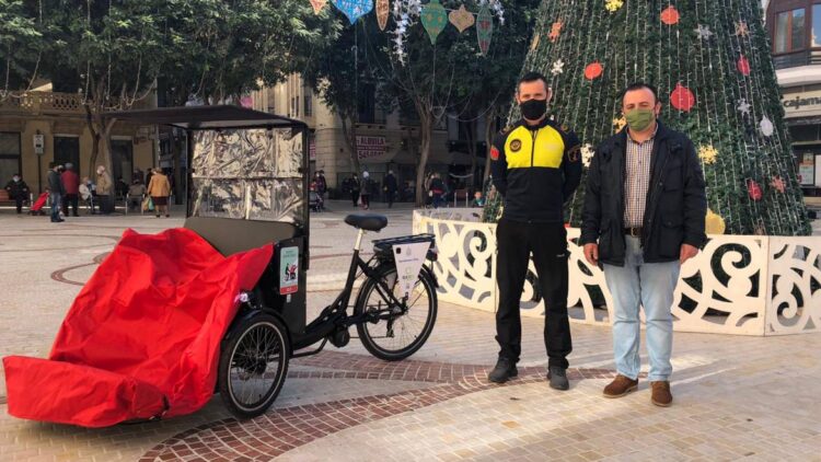 En bici sense edat personas mayores y con discapacidad Elche