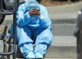 Enfermera protegida ante el Coronavirus