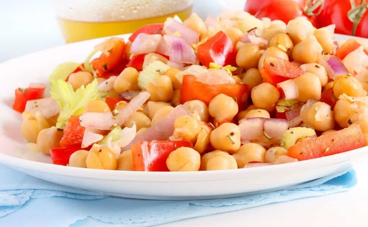 Ensalada de garbanzo y atún