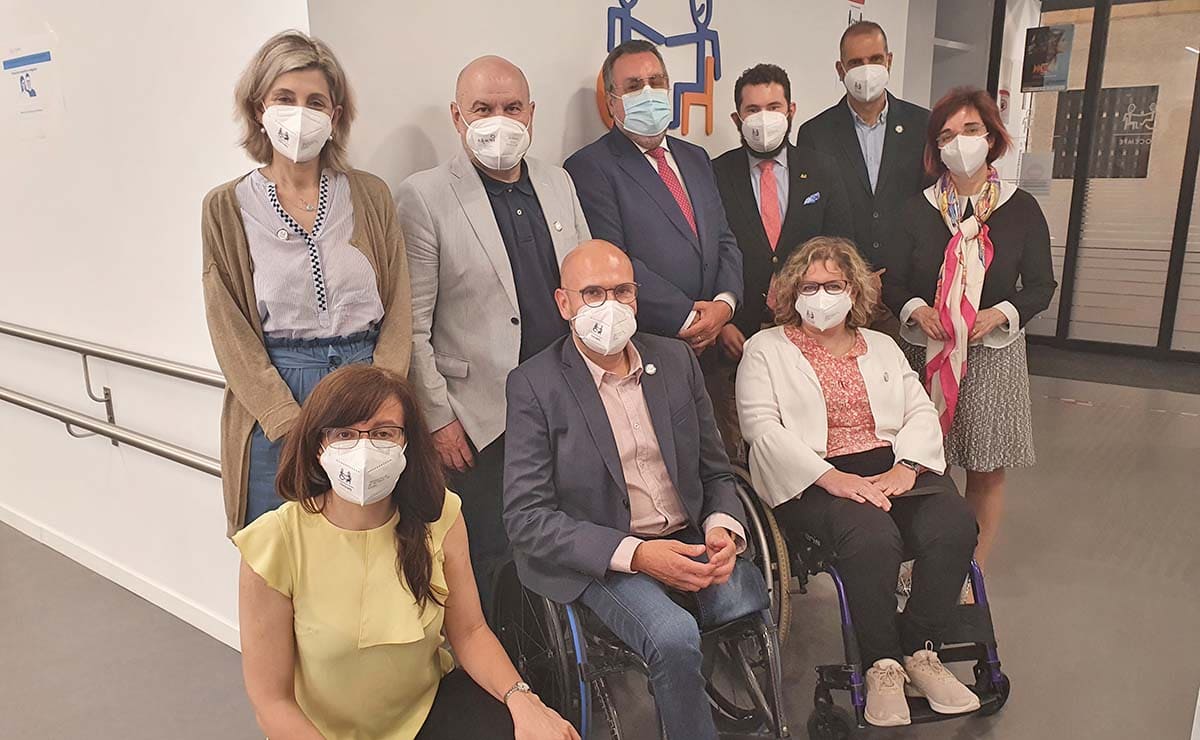 Entrega permio cermi 2020 COCEMFE discapacidad