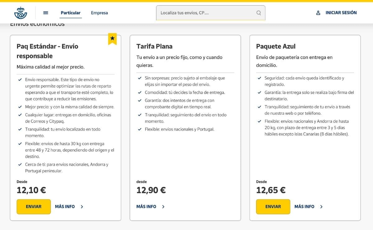 Envío responsable Correos