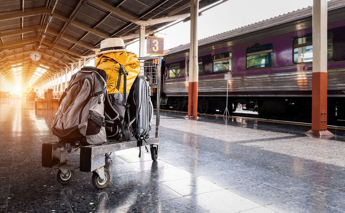 Equipaje de tren en Renfe./ Foto de Canva