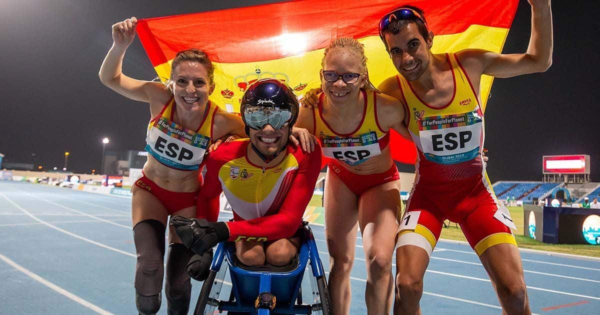 España obtiene grandes resultados y en el Mundial de Atletismo Paralímpico de Dubái