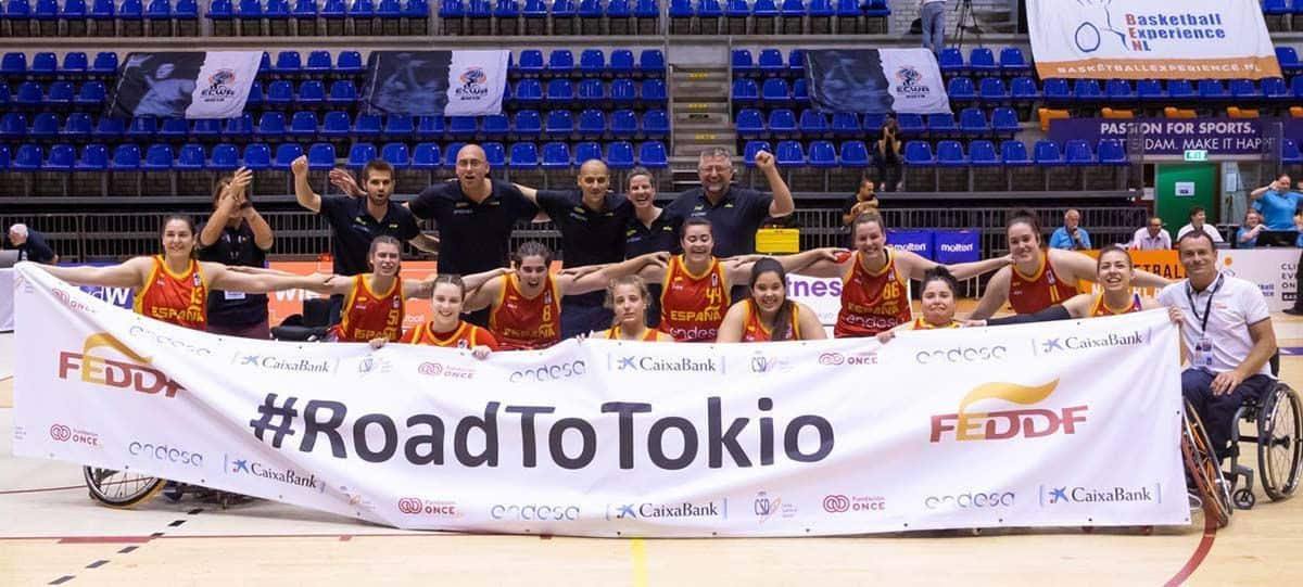 España sella su billete femenino de baloncesto en silla de ruedas para Tokio 2020