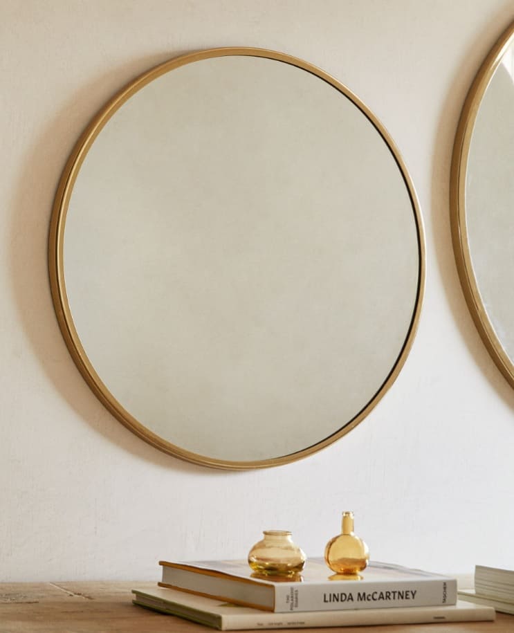 Este espejo de Zara Home es perfecto par ala entrada de casa