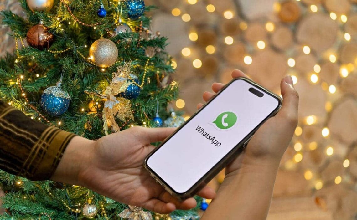 Estado Navidad en Whatsapp