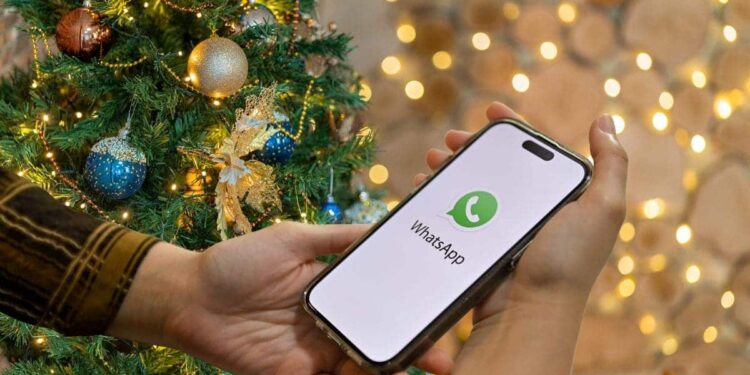 Estado Navidad en Whatsapp
