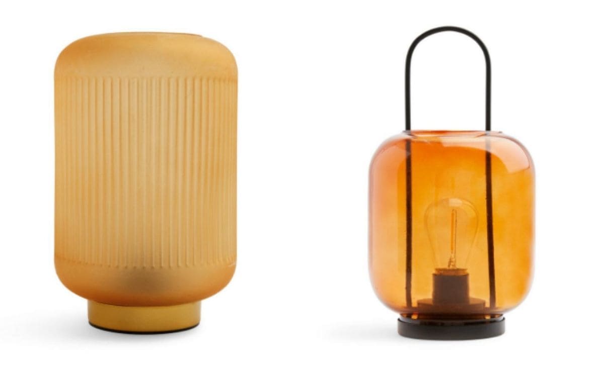 Estos son otros dos modelos de lámpara de Primark