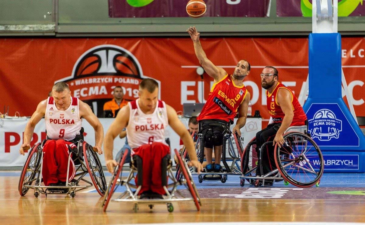 Europeo baloncesto silla de ruedas España