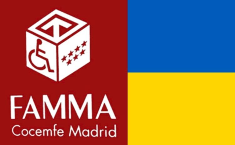 FAMMA discapacidad Madrid Ucrania