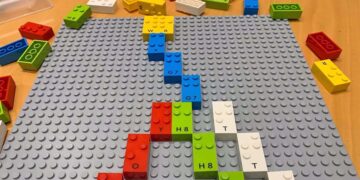 Piezas de LEGO en Braille