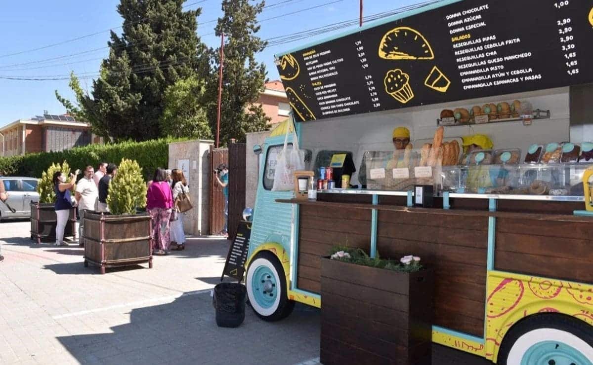 Food Truck 'La Valiosa' de la asociación AFAS de personas con discapacidad intelectual